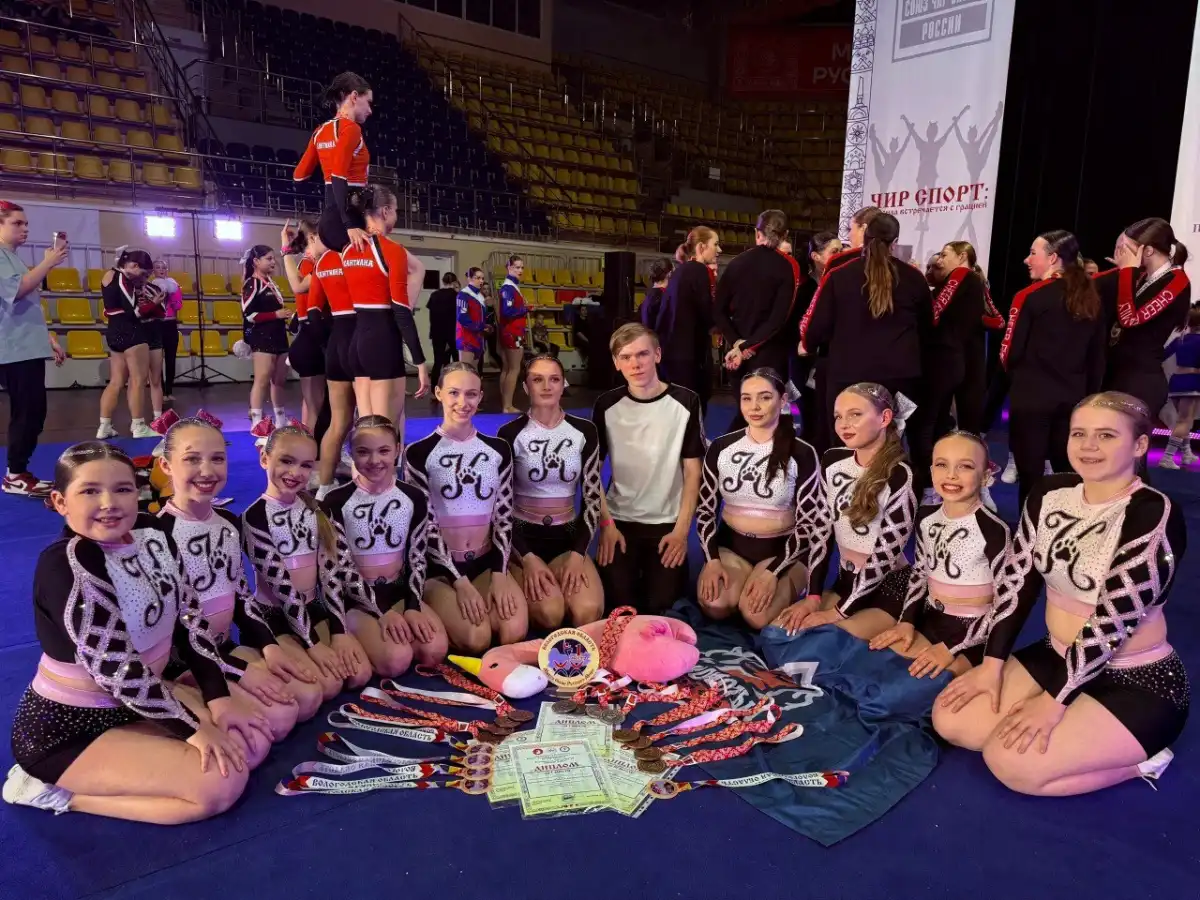 В мае чирлидеры Новгородской области отправятся в Москву на чемпионат и первенство России.