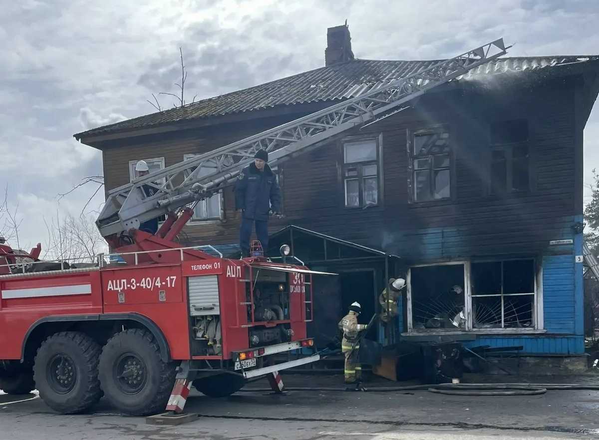 На пожаре никто не пострадал.