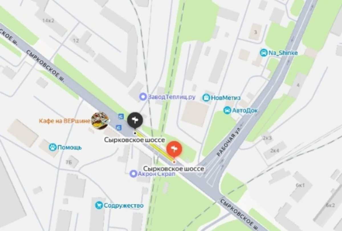 Ремонт дороги будут вести 10 апреля, с 11:00 до 15:00.