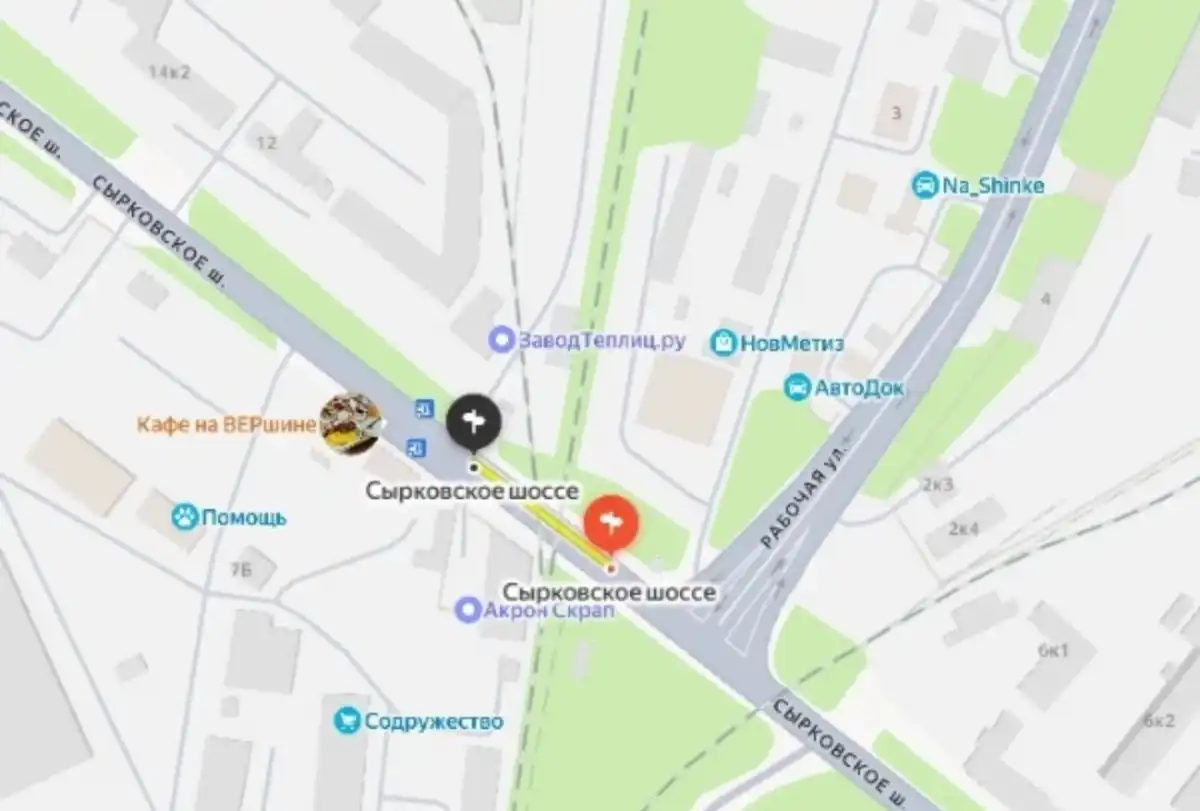 Ремонт дороги будут вести 10 апреля, с 11:00 до 15:00.