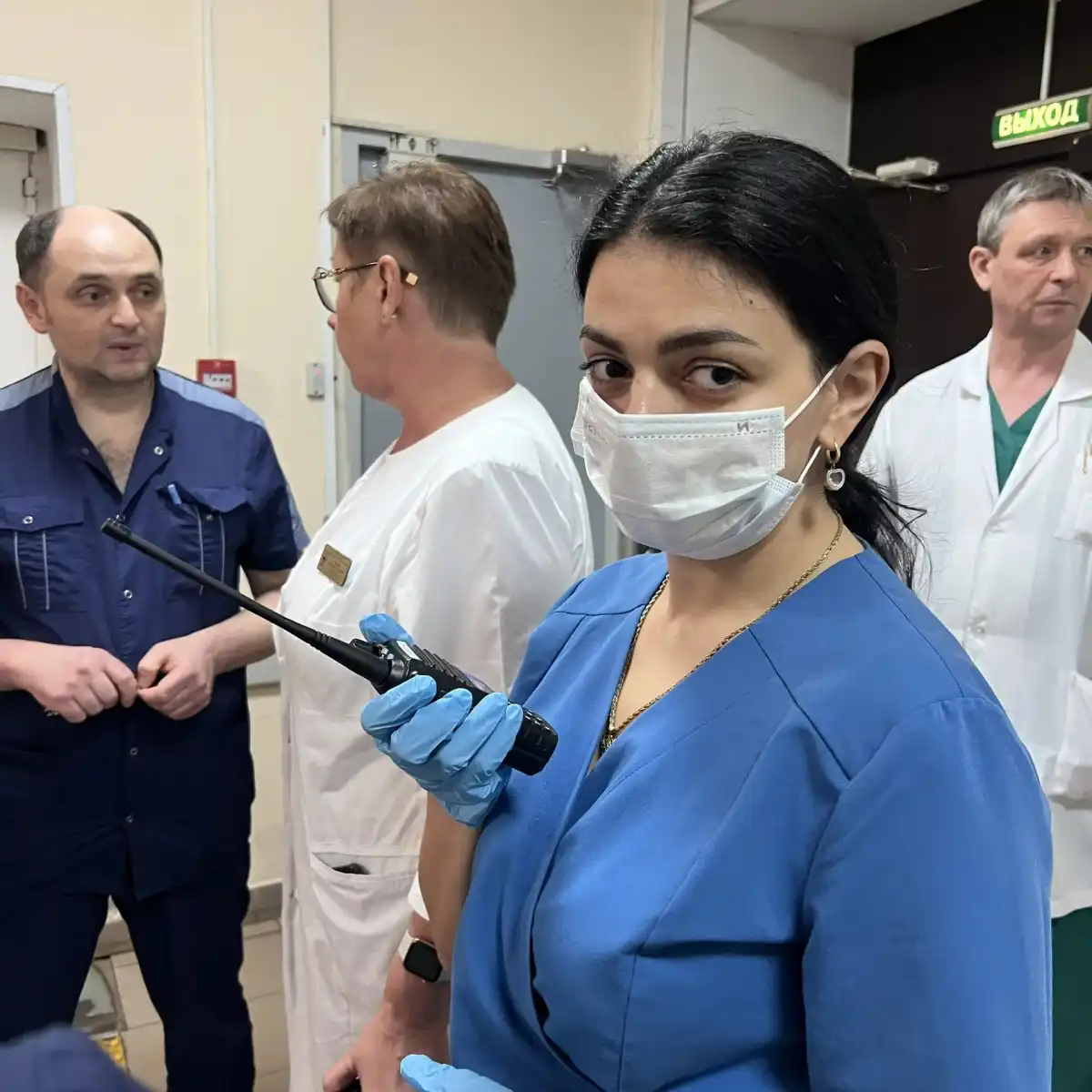 Тренировка проходила в условиях полного отсутствия мобильной связи. Вся координация строилась исключительно на носимых радиостанциях.