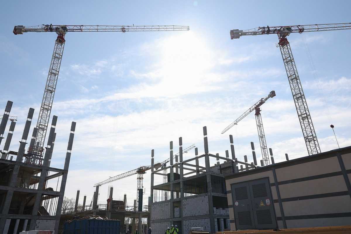 По словам Артура Аюпова, за два-три месяца строительство кампуса сильно ускорилось.