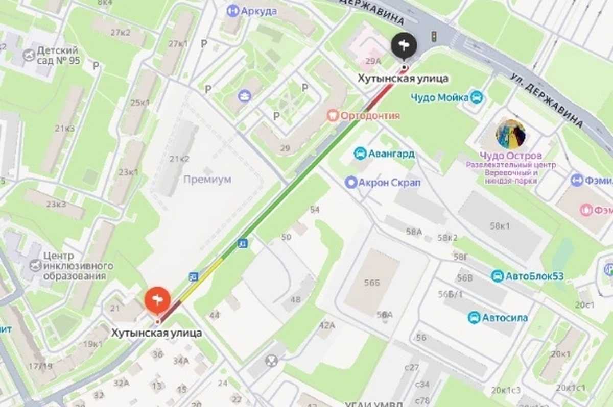 Проезд транспорта будет организован по одной полосе с ограничением скоростного режима.