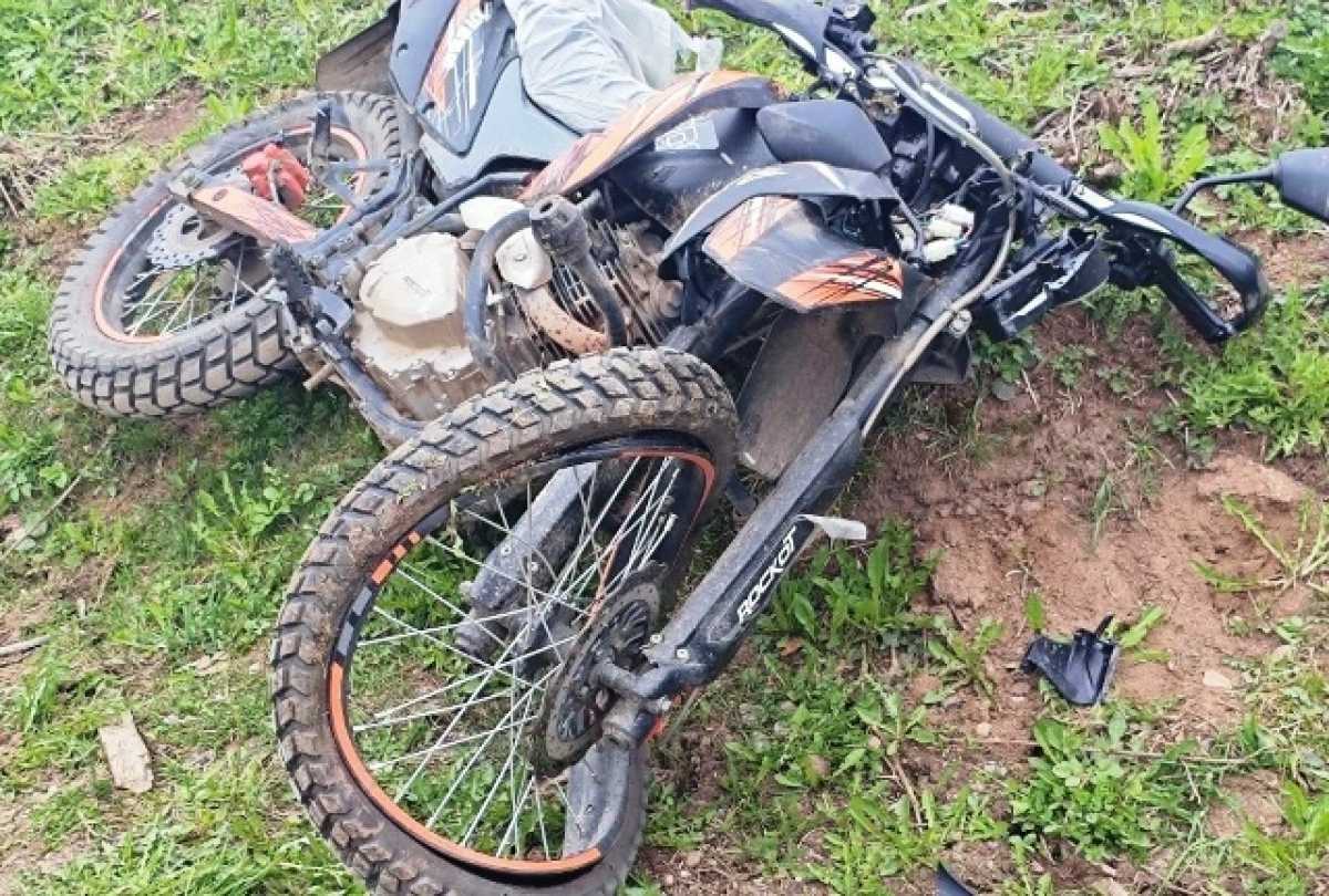 Водитель с места ДТП скрылся, ведётся розыск.