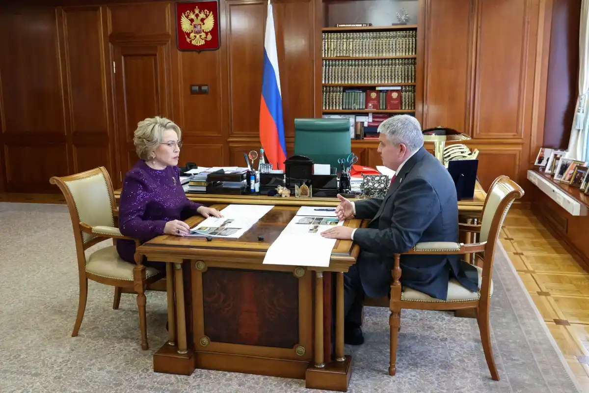 Валентина Матвиенко отметила, что в Совете Федерации внимательно следят за развитием региона и отмечают хорошую динамику.