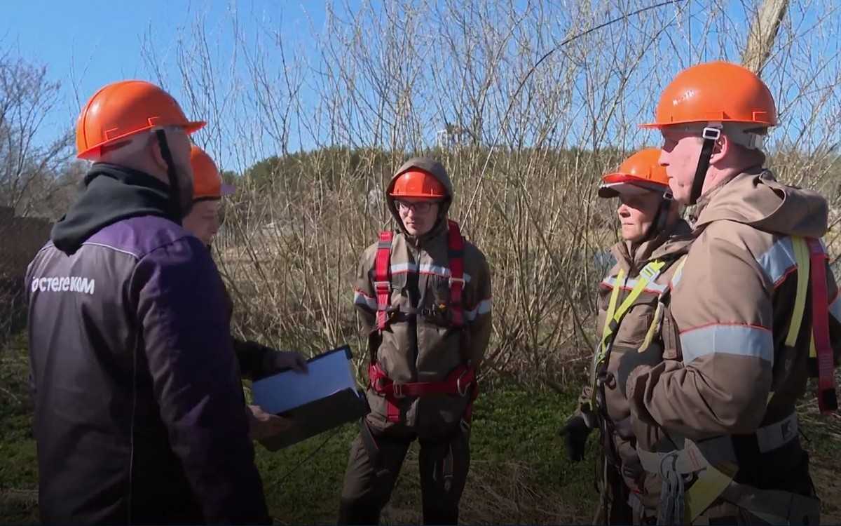 По плану стабильная связь заработает в Долгих Бородах уже в начале лета.