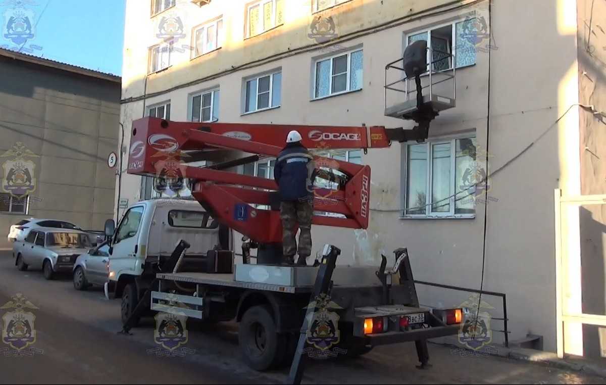 Бизнес в офисном здании в центре Великого Новгорода организовали местный житель и его жена.