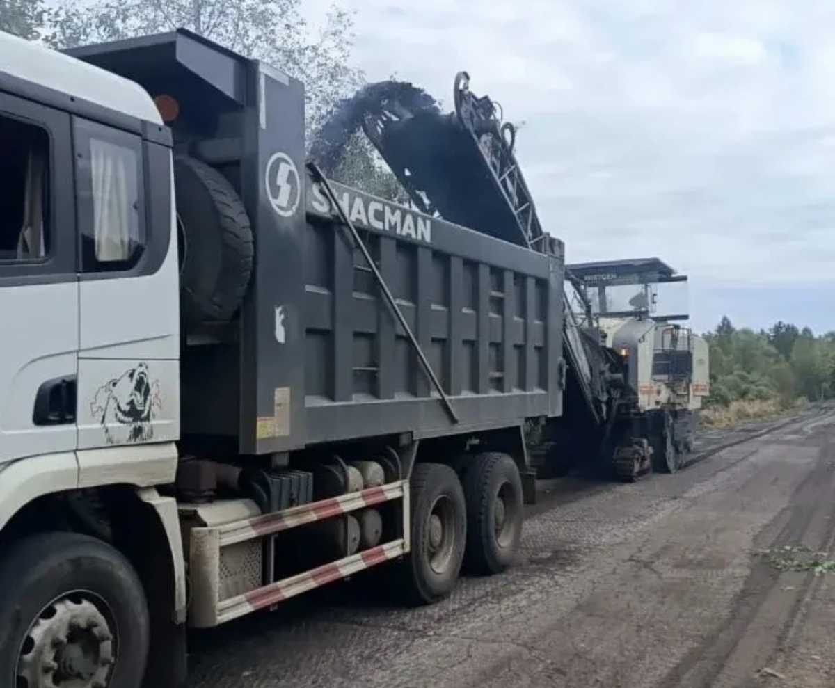 Протяжённость ремонтируемого участка – 13,3 км.