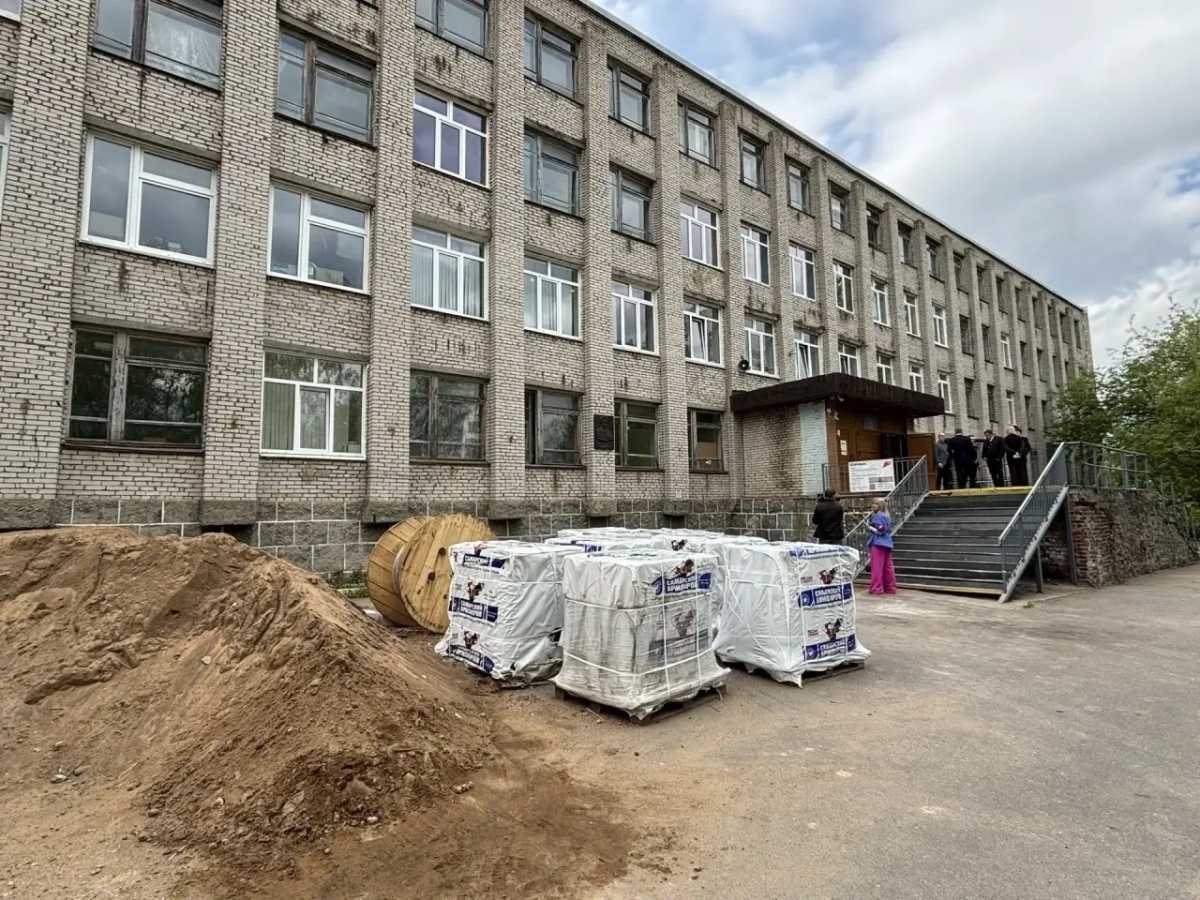 Капитальный ремонт школы проходит в рамках государственной программы «Всё лучшее детям» нацпроекта «Молодежь и дети».