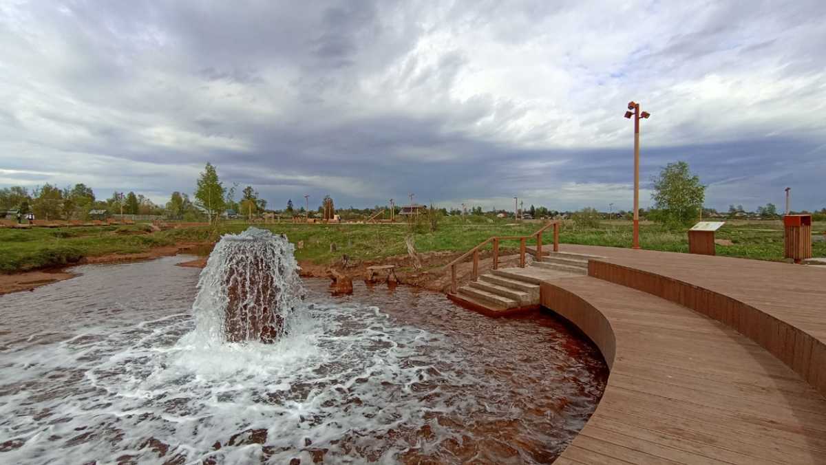 Царицынский источник в Старой Руссе покрыл улучшенный 4G Билайна