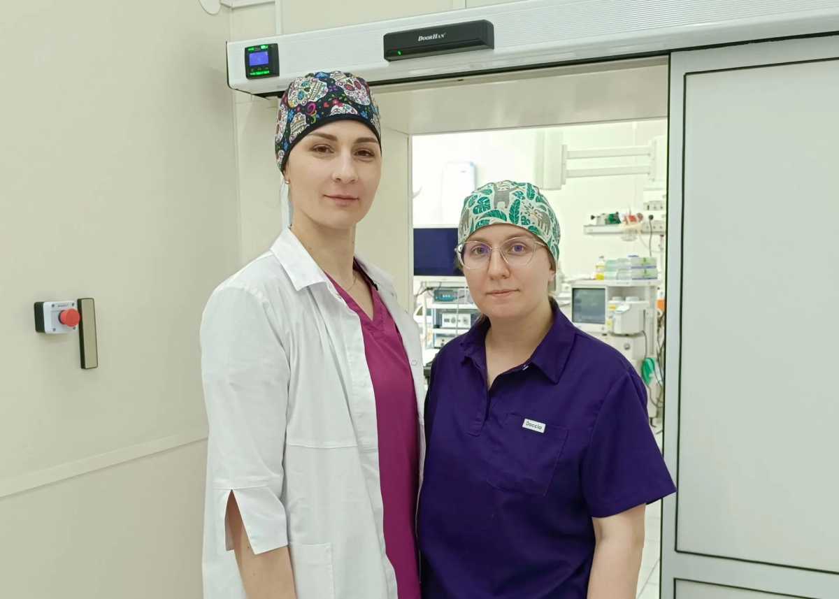 Операцию сделали акушеры-гинекологи Наталья Мирошниченко и Полина Козлова.