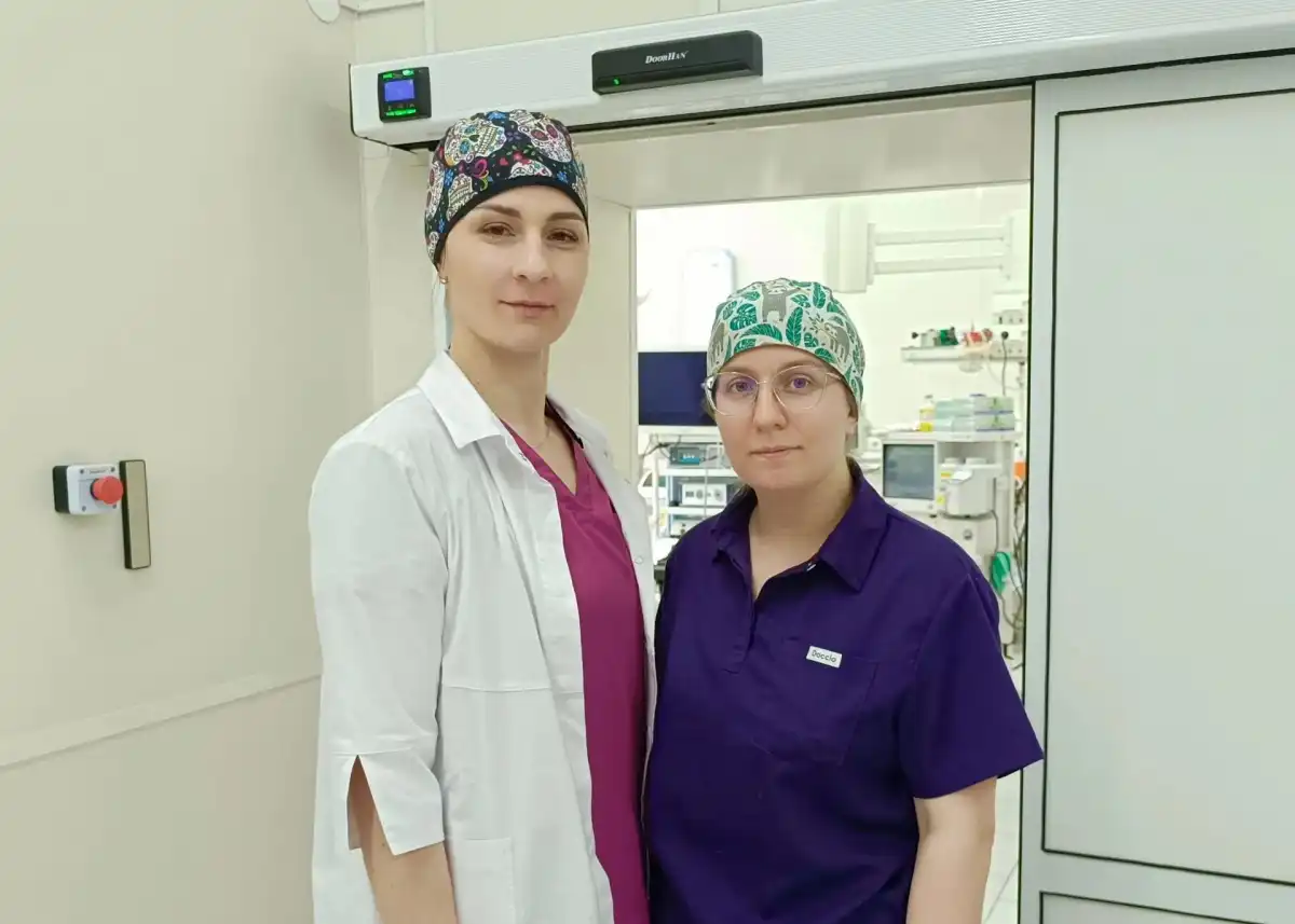 Операцию сделали акушеры-гинекологи Наталья Мирошниченко и Полина Козлова.
