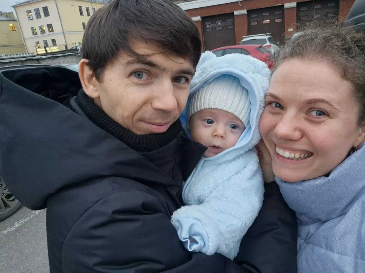 Сегодня Ярославу исполнился год.