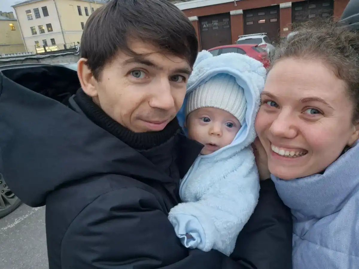 Сегодня Ярославу исполнился год.