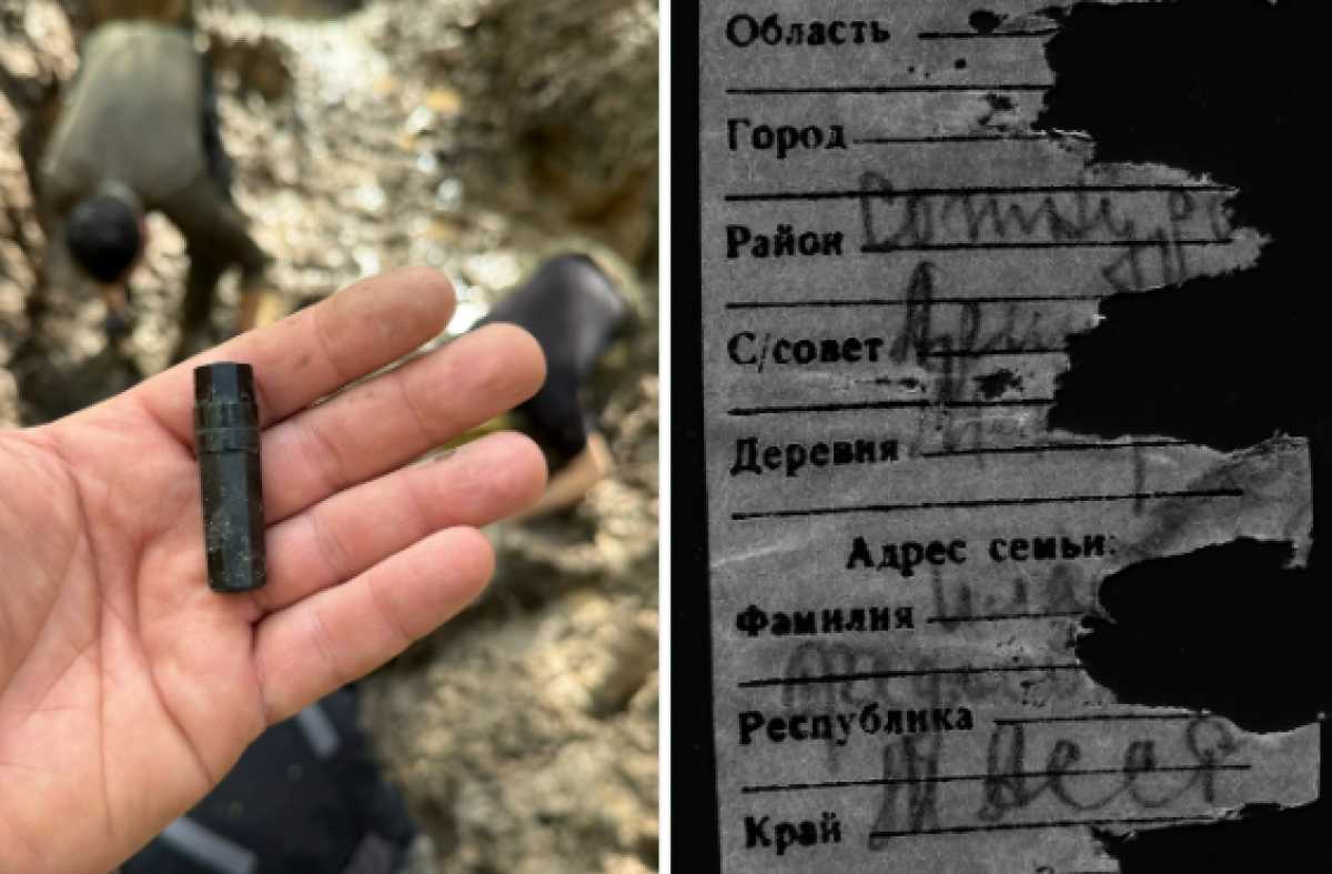 Поиск родных бойцов начался с исследования блиндажа времён войны возле демянской деревни Алешонка. Поиск родных бойцов начался с исследования блиндажа времён войны возле демянской деревни Алешонка.