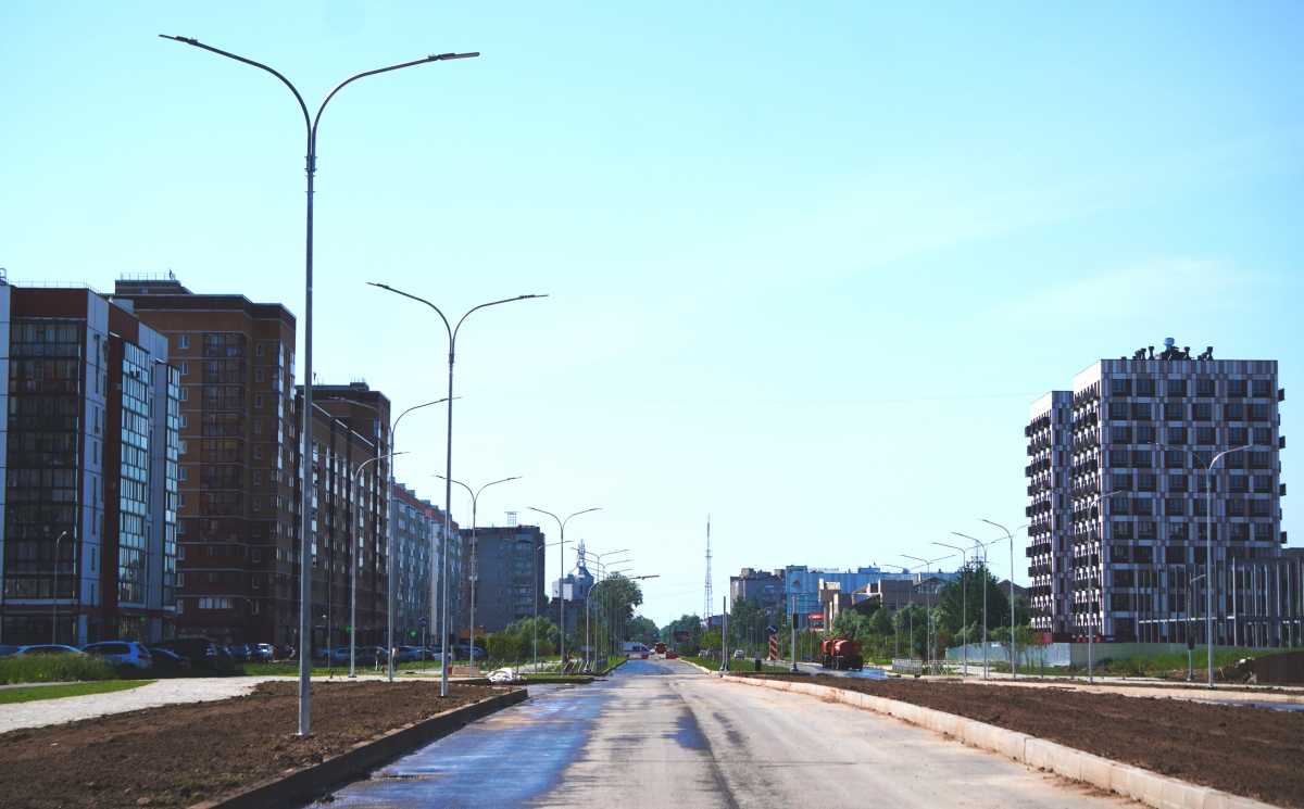 На продолжение строительства улицы Большой Московской выделили дополнительные средства.