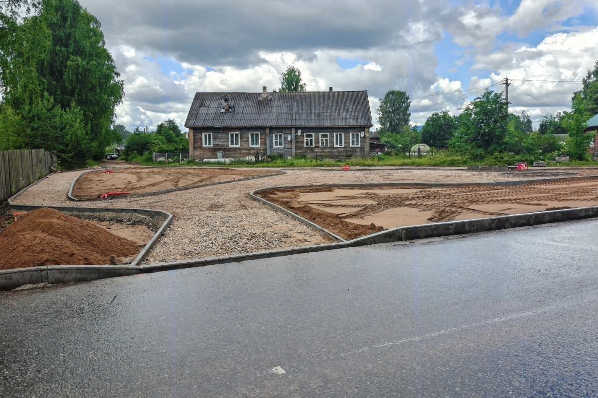 Сотрудники ЦГРСНО следят за ходом благоустройства.