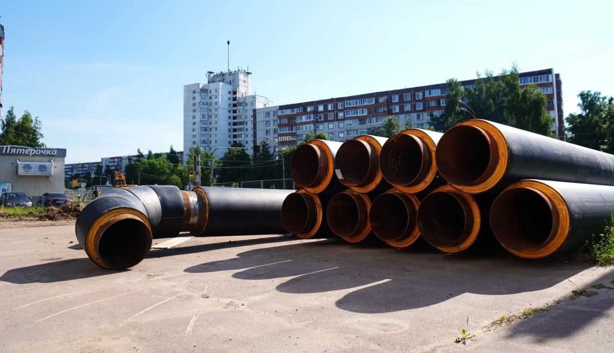 В 2026 году заменят 187 метров теплосетей диаметром 800 и 600 мм. В 2026 году заменят 187 метров теплосетей диаметром 800 и 600 мм.