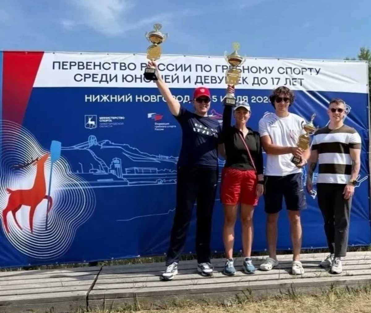 На первенстве страны сборная региона взяла бронзу в командном зачёте.