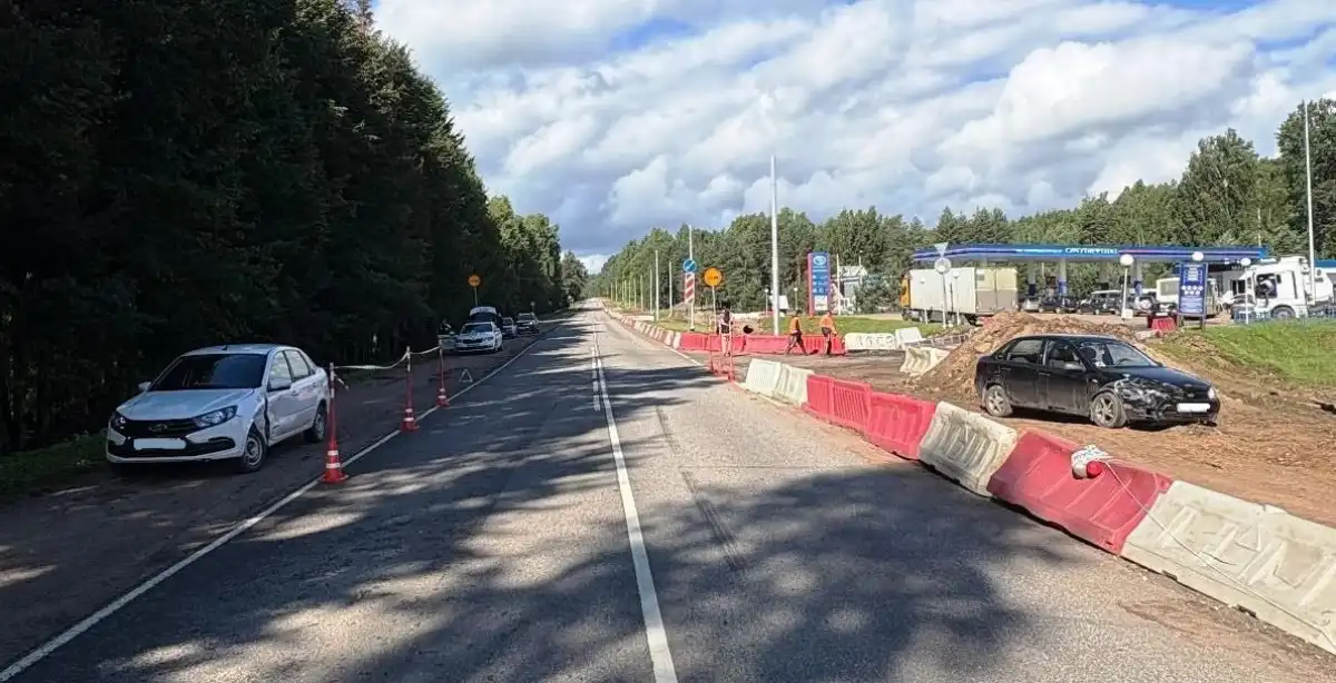 Пассажирка «Калины» получила сотрясение головного мозга.