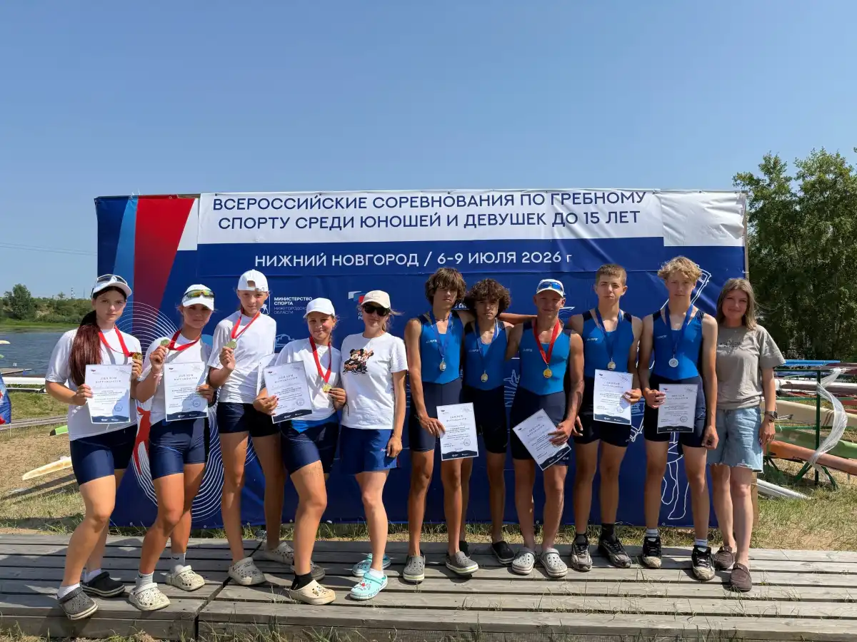 ️Гребцы тренируются в спортшколе олимпийского резерва «Олимп».