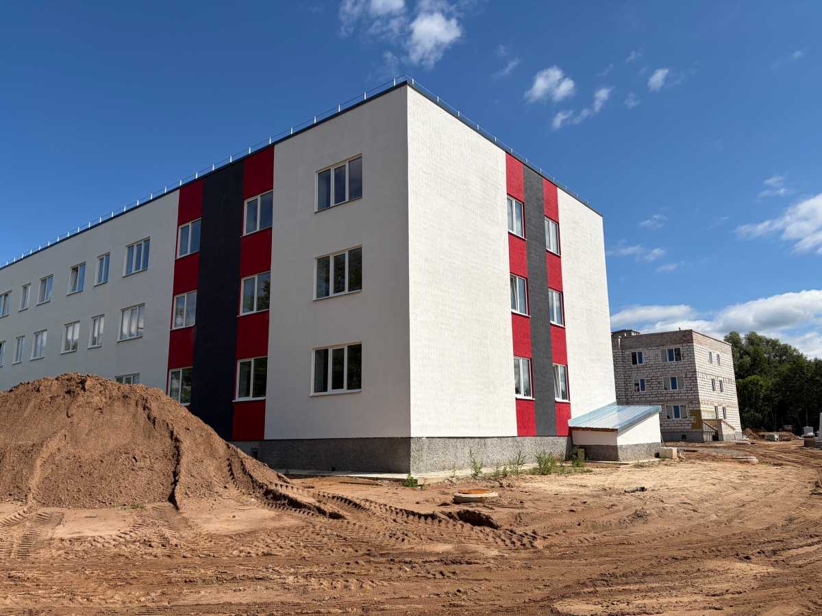 В каждом доме будет по 30 квартир.