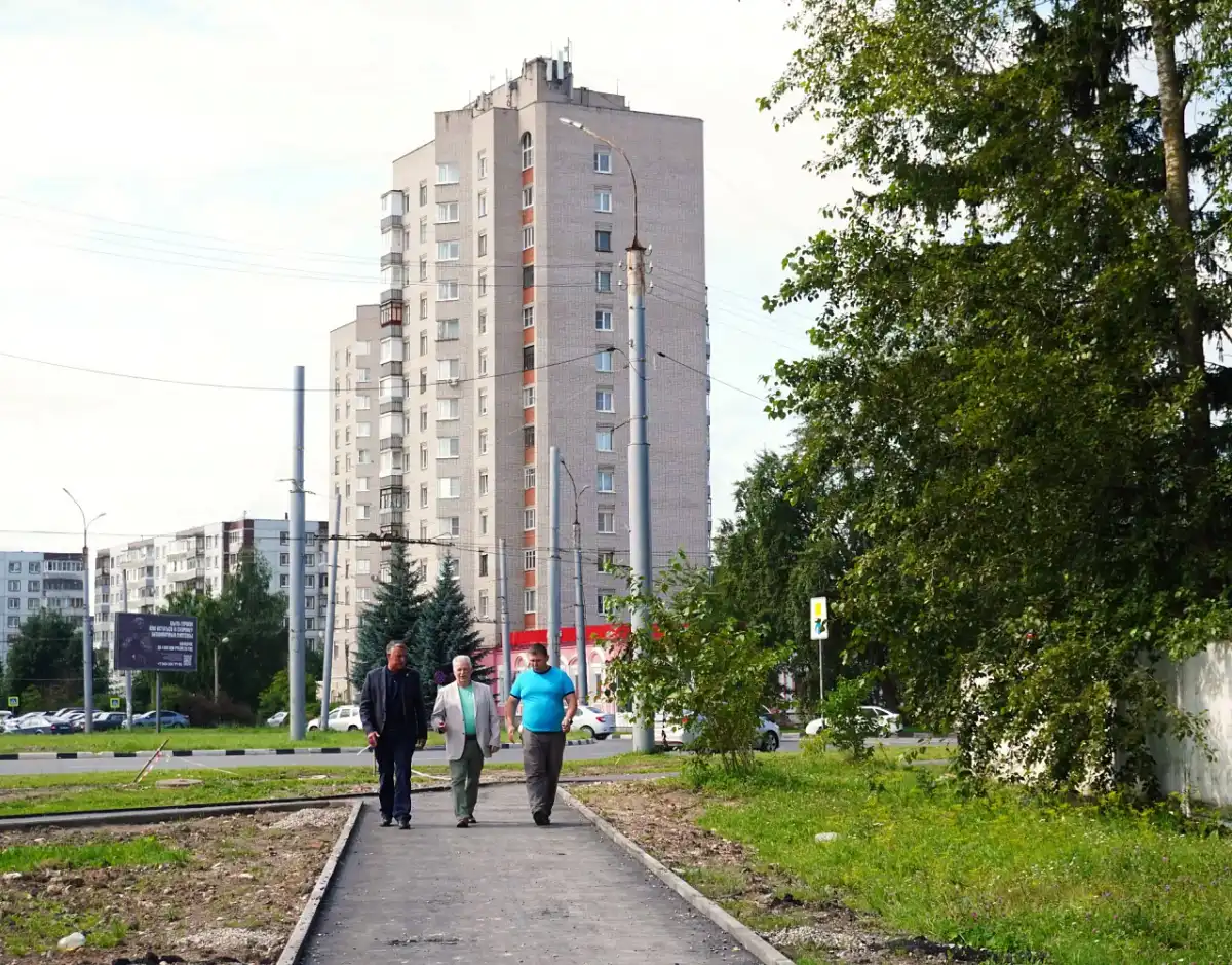 Благоустройство сквера планируют завершить в сентябре.