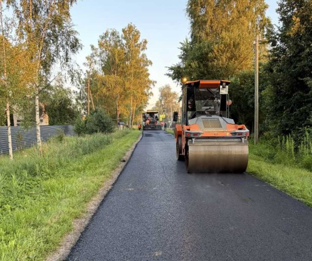 Основной объём работ на дороге уже выполнен. Основной объём работ на дороге уже выполнен.
