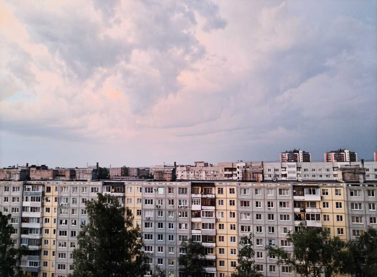 Утром и днём 19 июля в Великом Новгороде пройдут дожди.