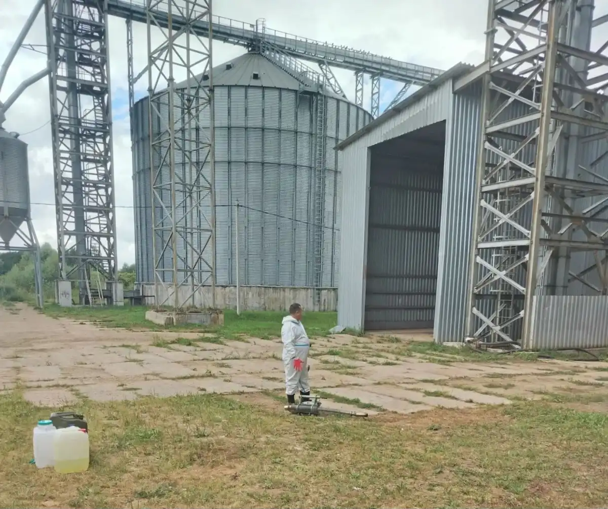 После завершения всех работ склады будут готовы к приёму нового урожая.