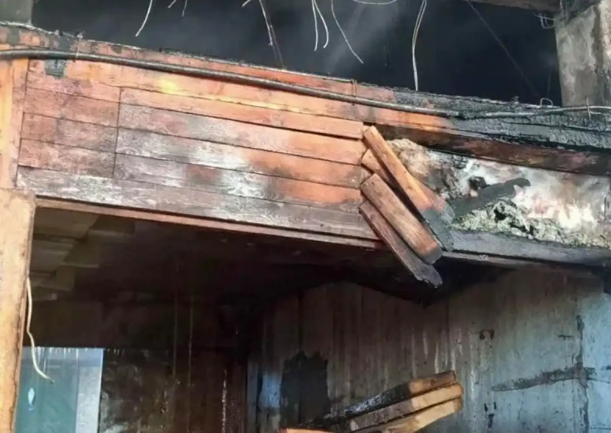 В результате пожара никто не пострадал.