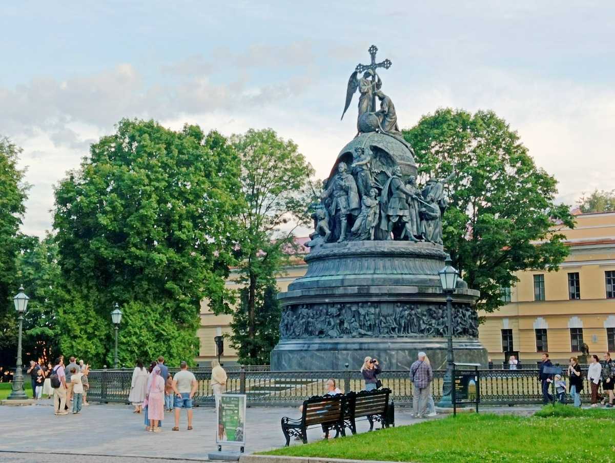 В Великом Новгороде планируют провести реставрацию памятника «Тысячелетие России».