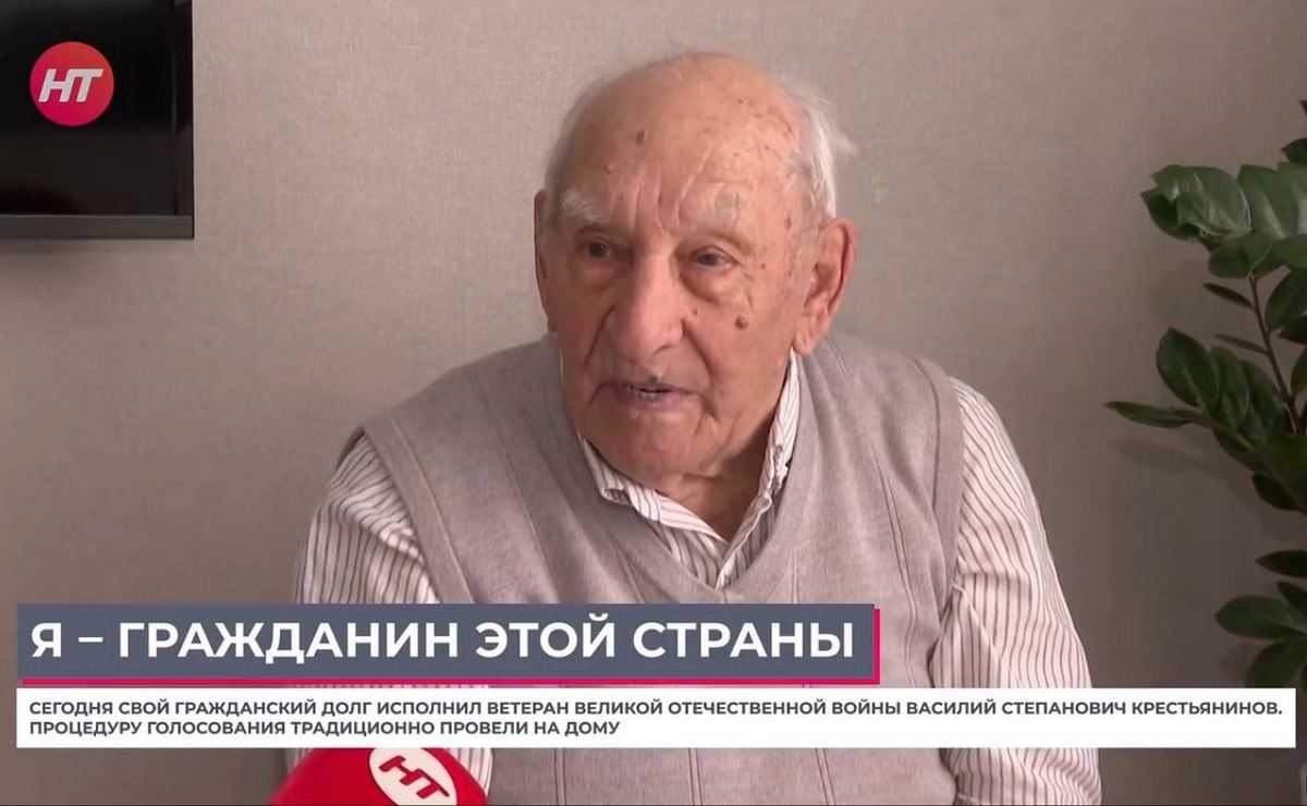 По словам Василия Крестьянинова, раньше выборы всегда были праздником. По словам Василия Крестьянинова, раньше выборы всегда были праздником.