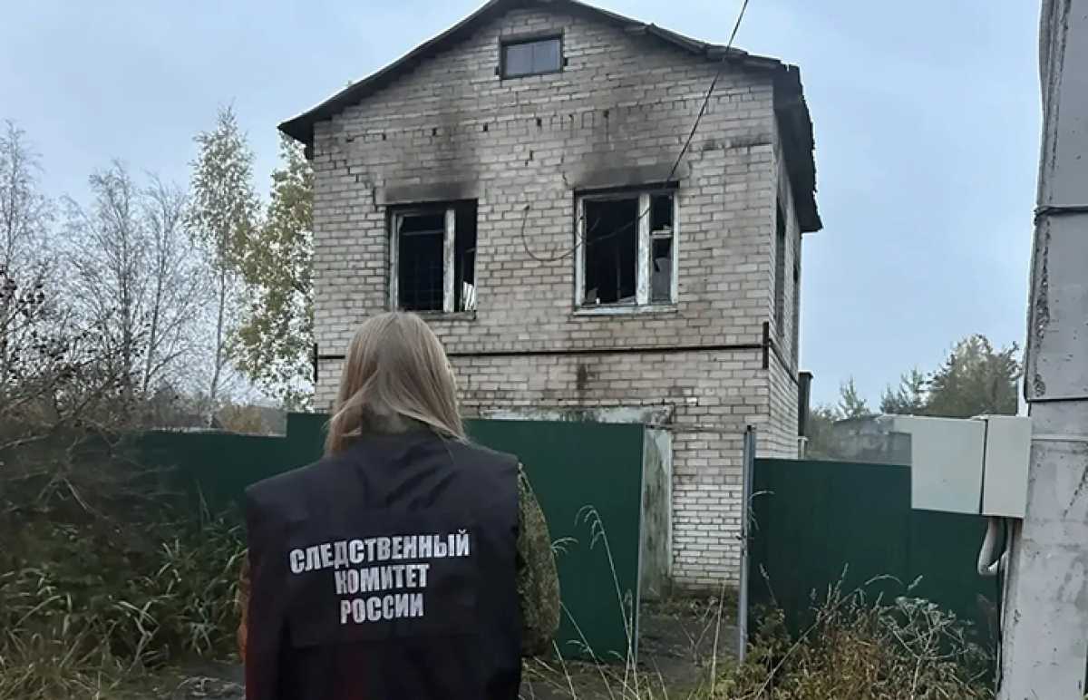 В новгородской Панковке при пожаре в частном доме погиб мужчина