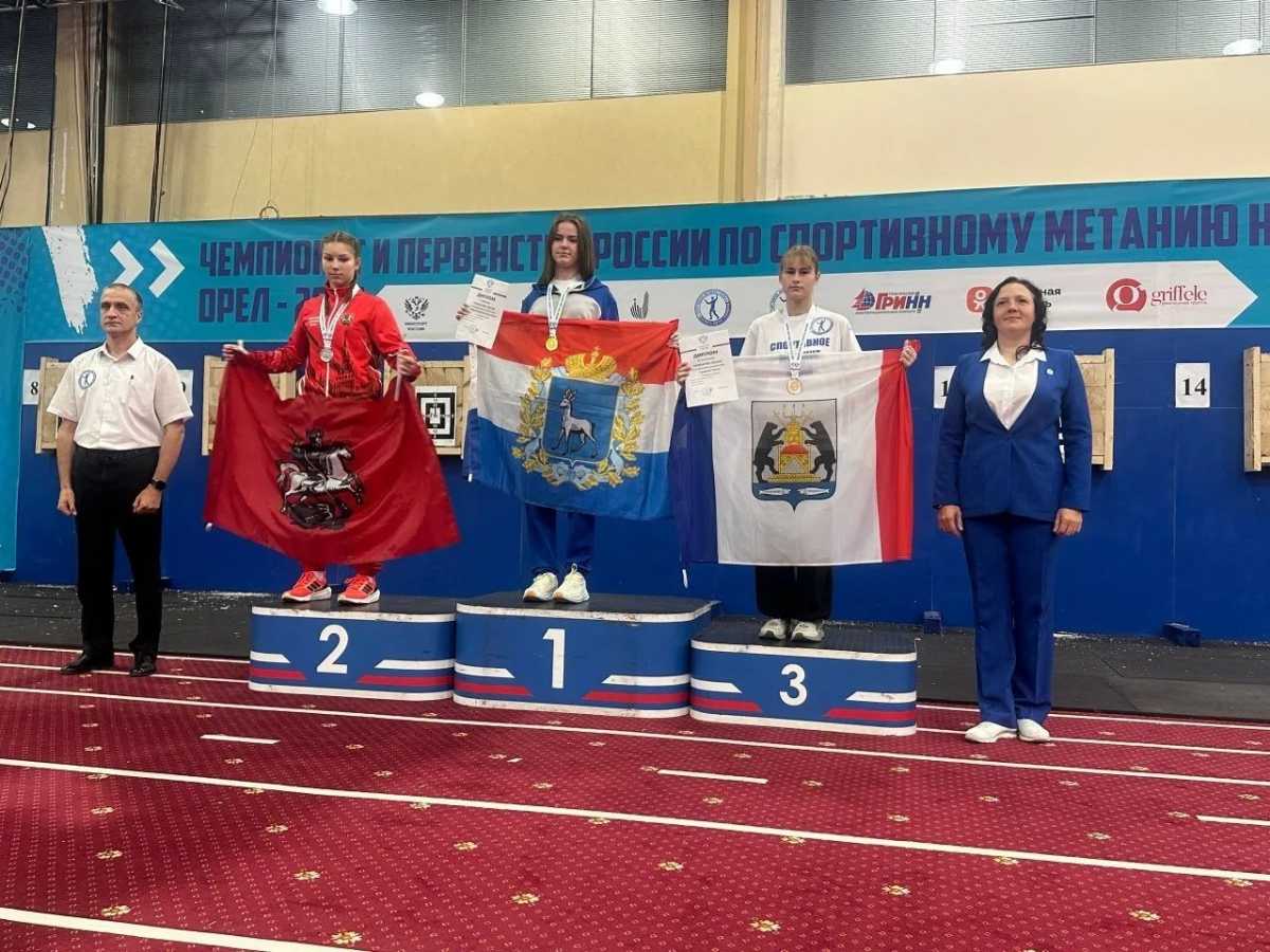 Ольга Сидорова стала третьей на дистанции 5 метров.