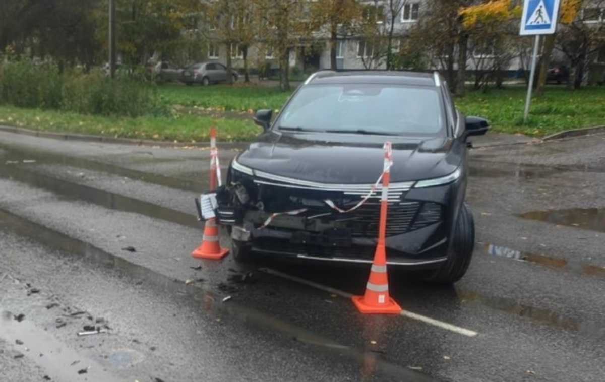 ДТП произошло утром в Великом Новгороде на ул. Псковская.