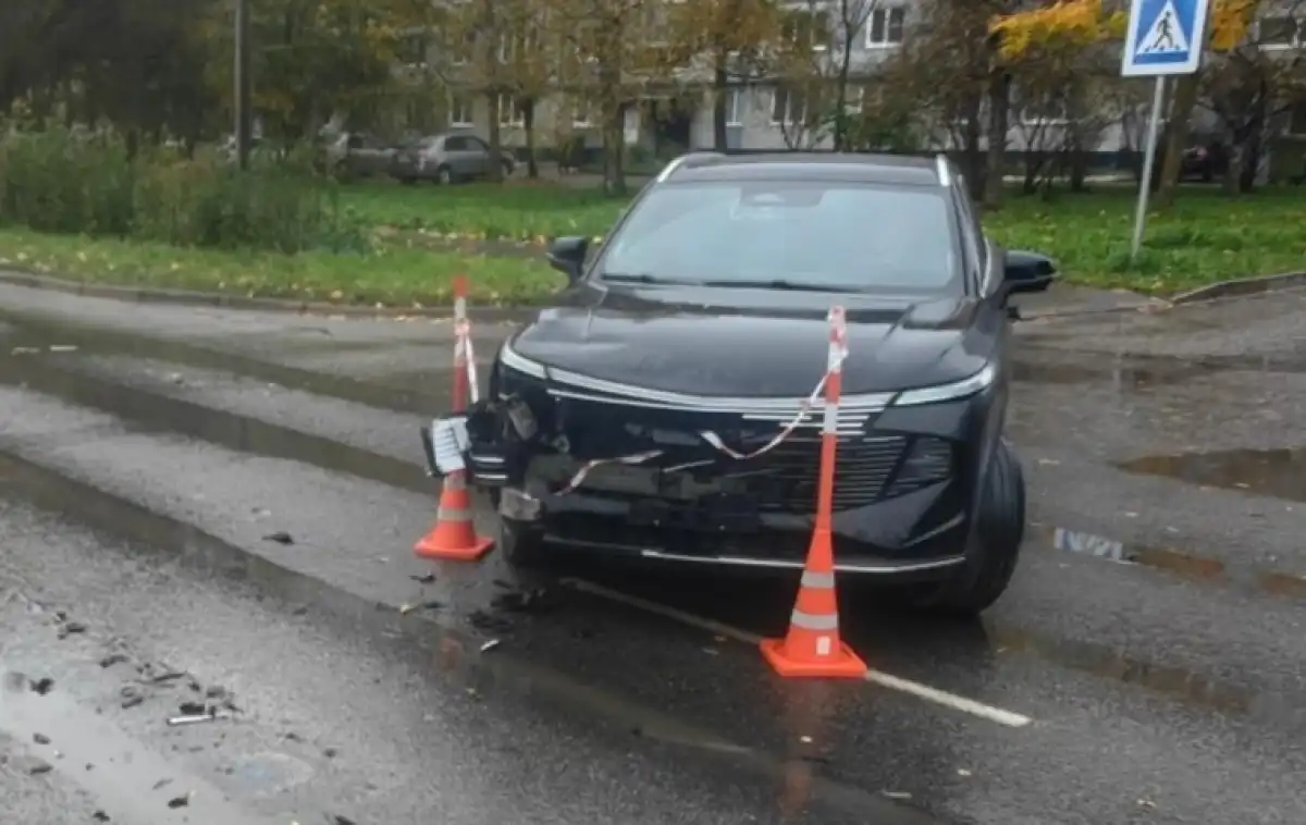 ДТП произошло утром в Великом Новгороде на ул. Псковская.