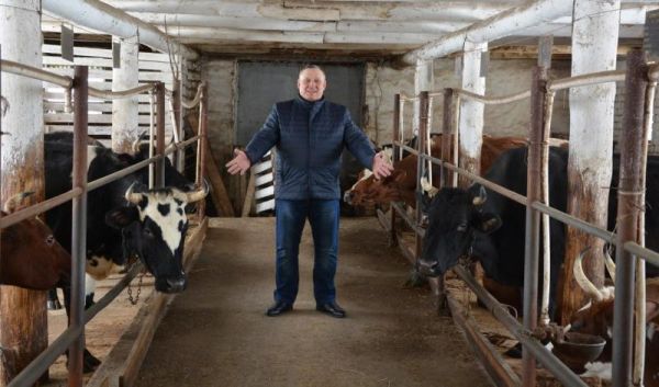 Бесплатно молоко от Владимира Иванова получили пожилые люди из Любытина, Зарубина, Шереховичей.