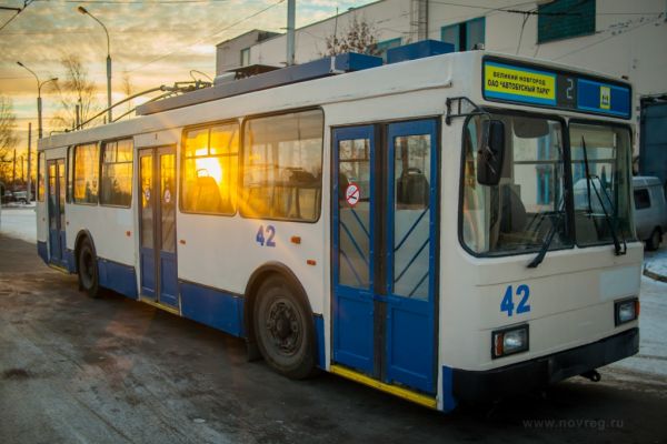 Часть троллейбусов из Петербурга уже поступила в Новгородское троллейбусное депо.