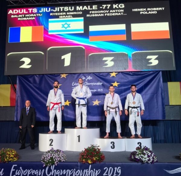 Новгородец завоевал бронзу чемпионата Европы по джиу-джитсу