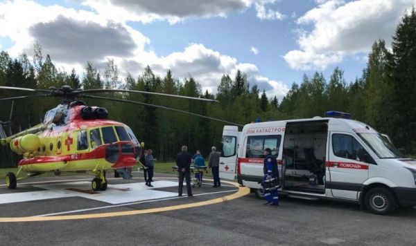 Вертолет санавиации заступил на дежурство в Новгородской области 21 января. Он работает в рамках нацпроекта «Здравоохранение».