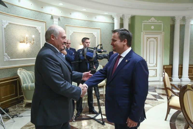 Андрей Никитин и Александр Лукашенко обсудили вопросы укрепления двусторонних отношений межу областью и республикой.