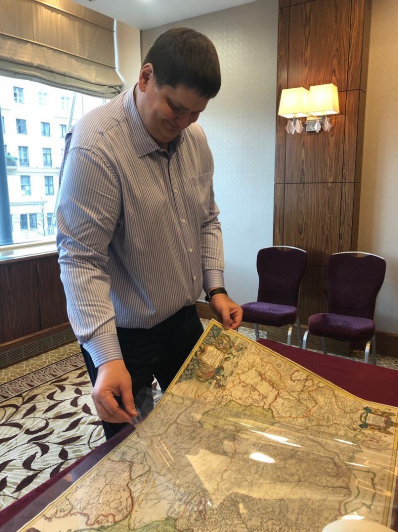 Карта Страленберга - произведение искусства и интереснейший картографический памятник. История ее создания очень богата