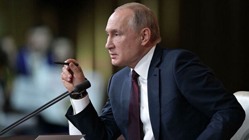 Владимир Путин отвечал на вопросы журналистов 4 часа 19 минут.