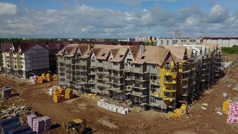 Министерство строительства, архитектуры и территориального развития области выдало разрешение на ввод в эксплуатацию многоквартирных домов жилого комплекса «Европа».