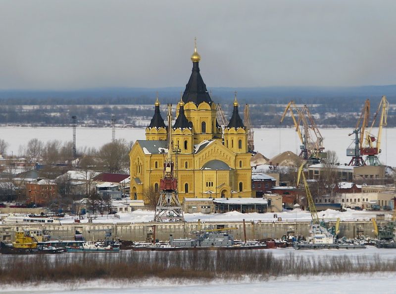 В Нижнем Новгороде построили собор, освятив его во имя святого благоверного князя Александра Невского.