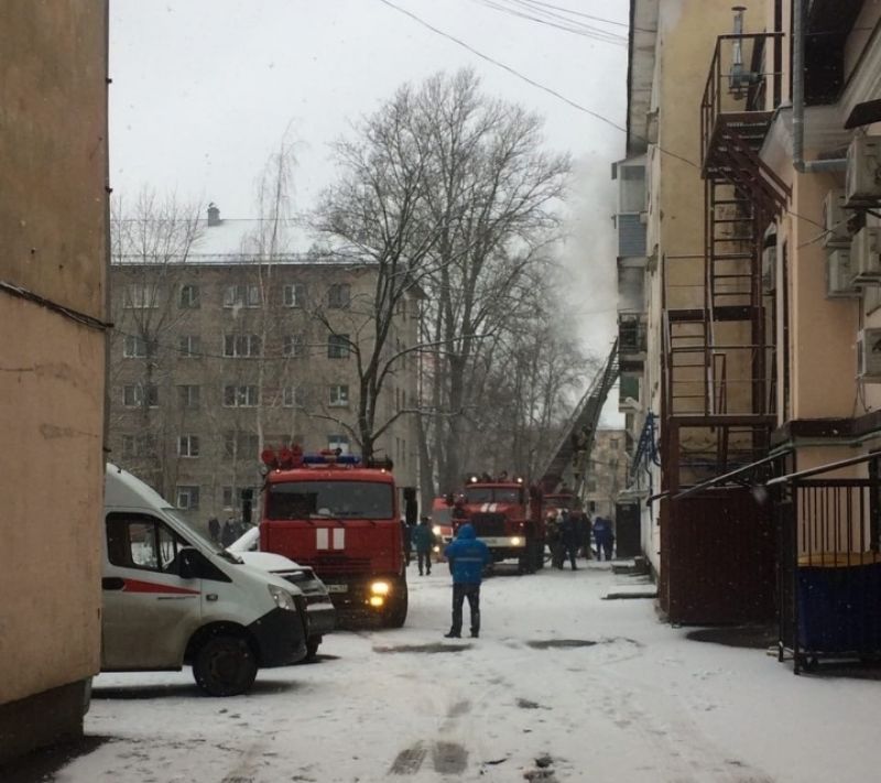 На пожаре в Великом Новгороде погиб мальчик.