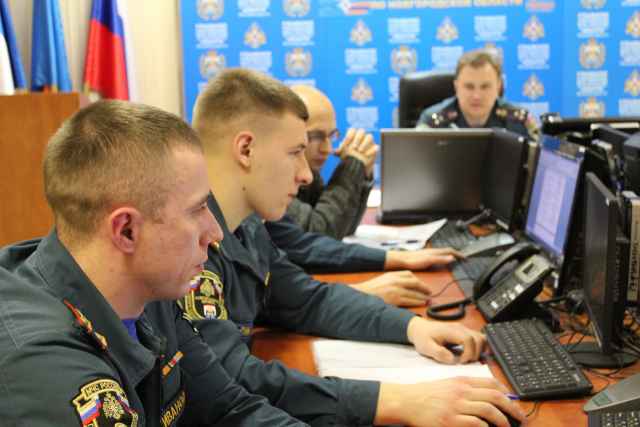 Областное управление МЧС России функционирует в режиме повышенной готовности.