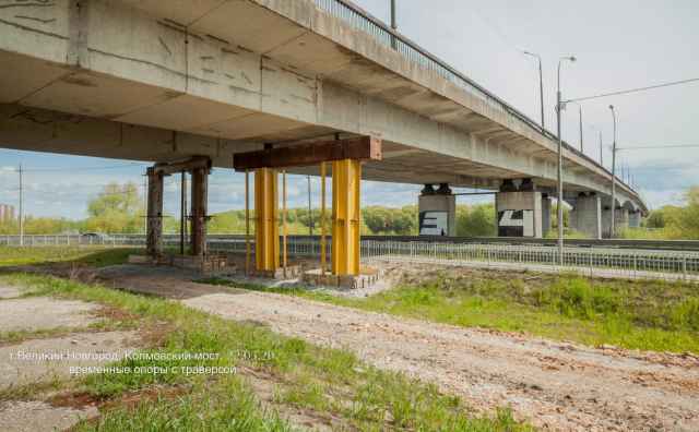 Ремонт Колмовского моста выполняет компания «НПП СК Мост».
