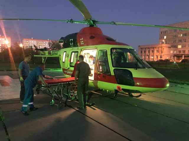 По данным, опубликованным в сообществе областного Минздрава в ВК, с начала августа вертолет санитарной авиации семь раз вылетал для оказания экстренной помощи